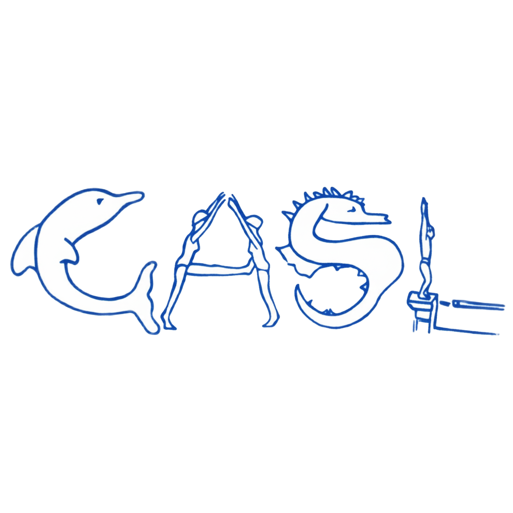 Logo CASL Natation - Club de natation Saint-Laurent-Nouan